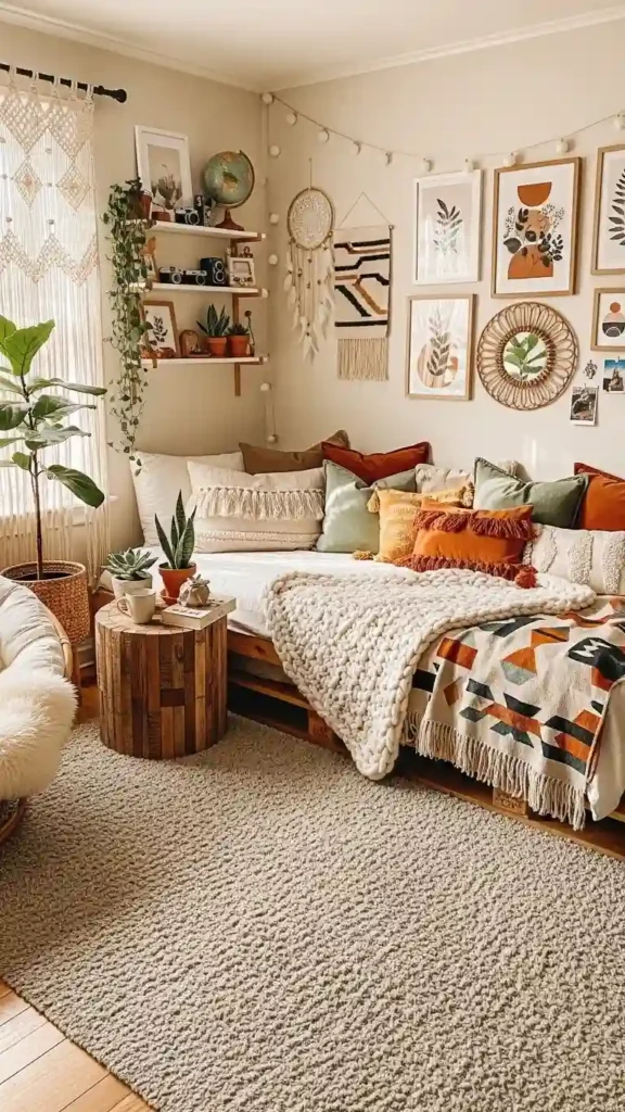 boho-inspired-teen-room-with-layered-textures