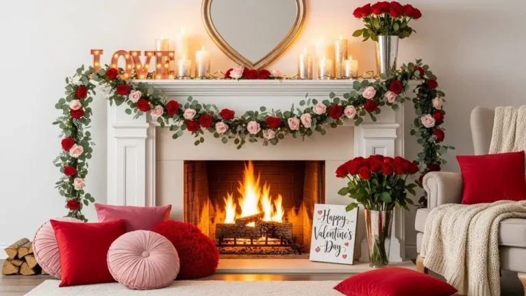 valentines-day-fireplace-decor-idea