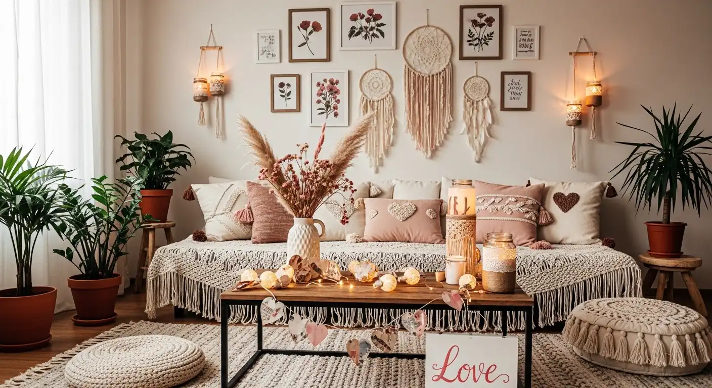 boho-valentines-day-home-decor-ideas