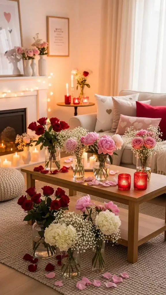 fresh-flowers-in-simple-vases