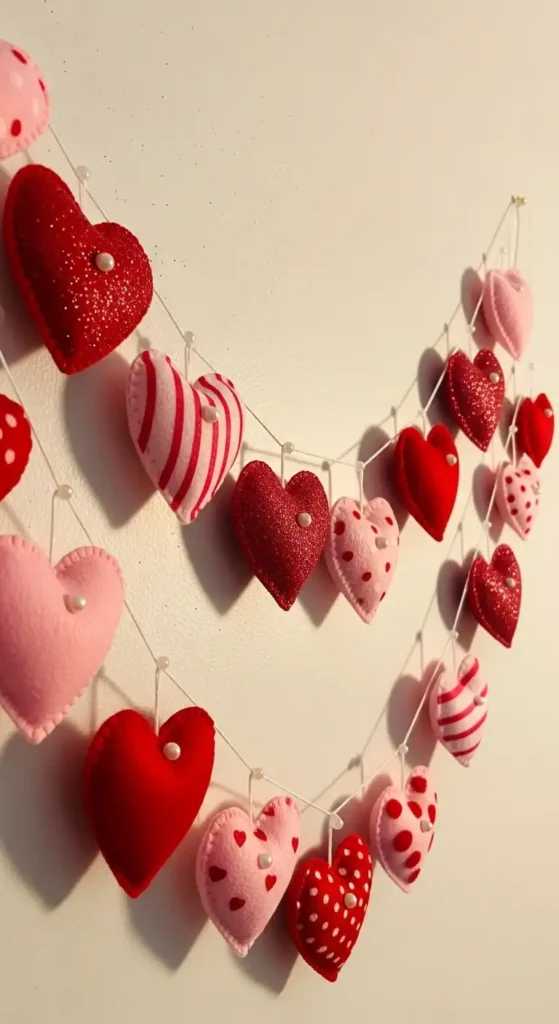 heart-shaped-wall-garland
