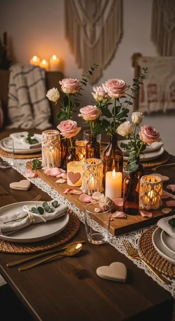 romantic-boho-table-setup
