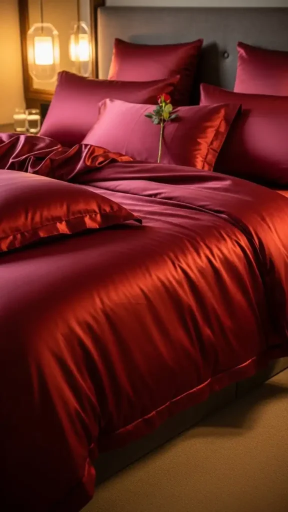 silk-sheets-in-deep-red
