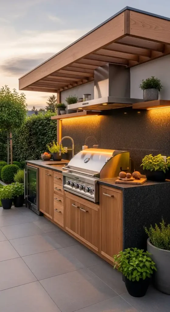 outdoor-cooking-station-with-built-in-grill