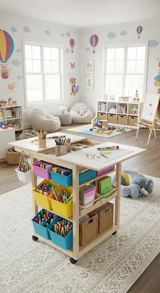 pop-up-craft-cart-that-can-be-moved-anywhere