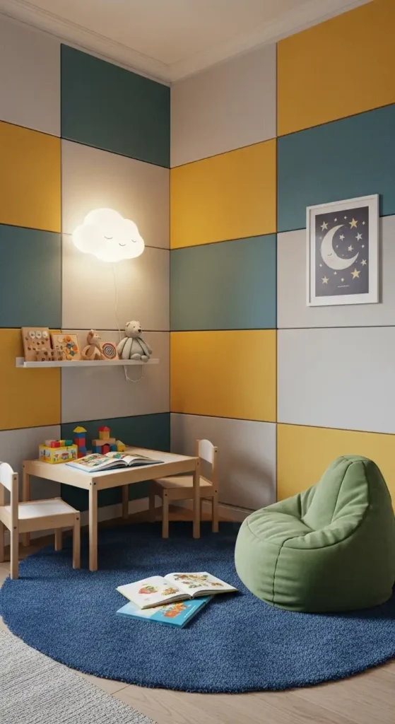 quiet-zone-with-sound-absorbing-wall-panels