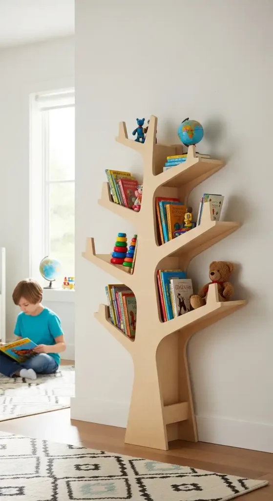 tree-shaped-bookshelf
