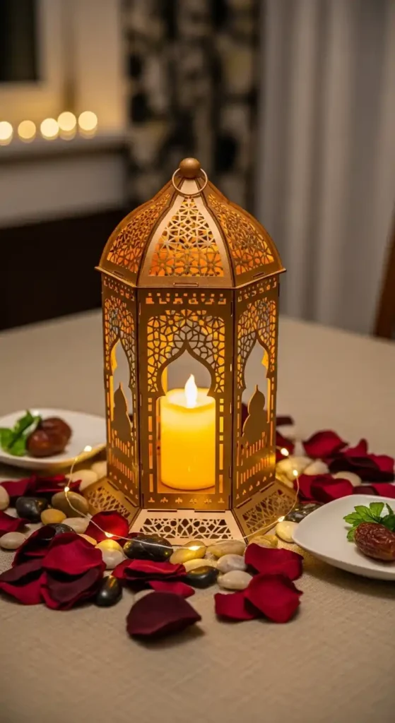 elegant-ramadan-lantern-centerpiece