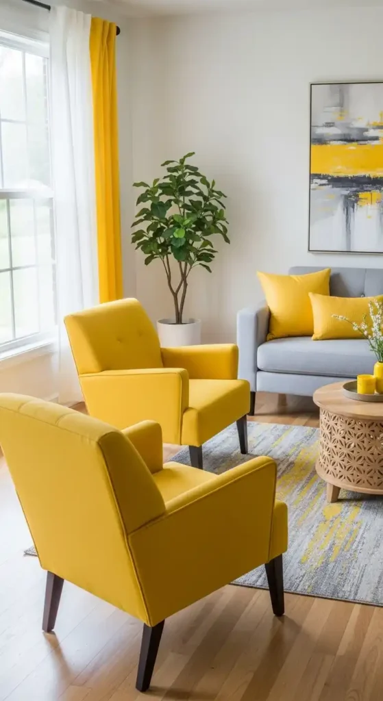 yellow-accent-chairs