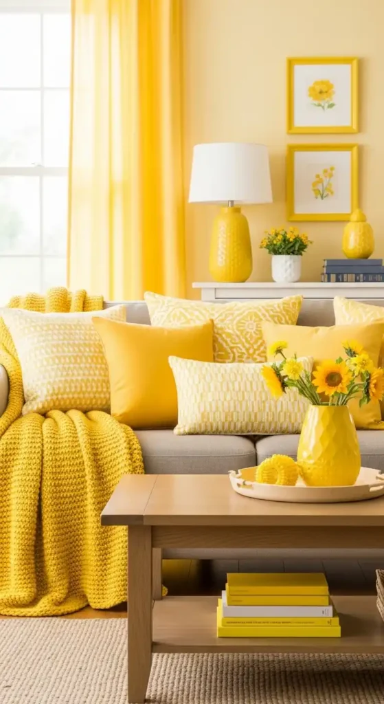 yellow-throw-pillows