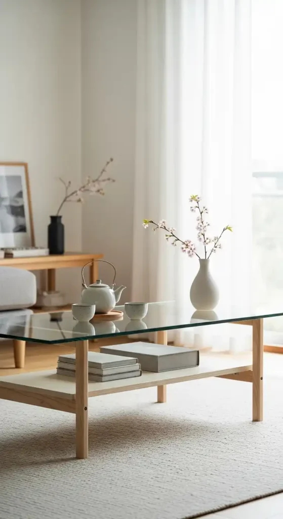 minimal-glass-coffee-table
