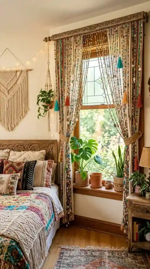 beaded-boho-curtains
