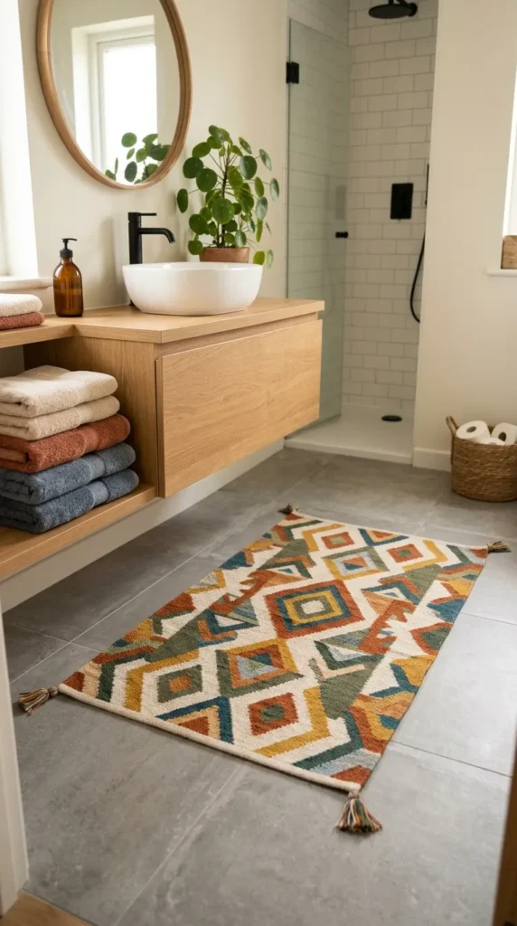 colorful-patterned-bathroom-rugs