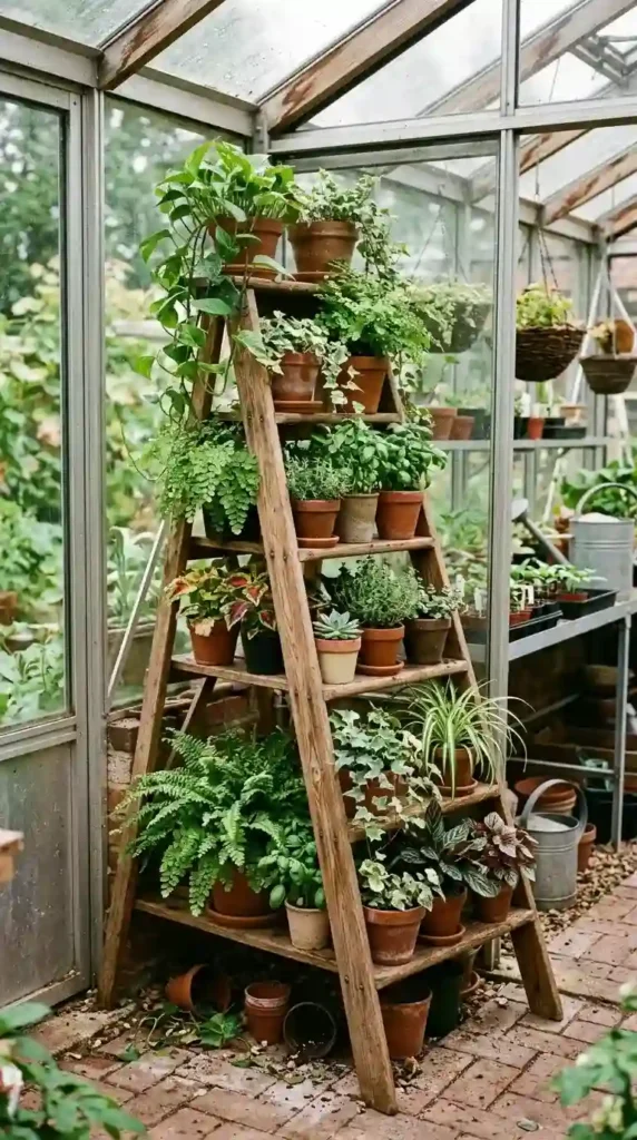 corner-ladder-plant-stand