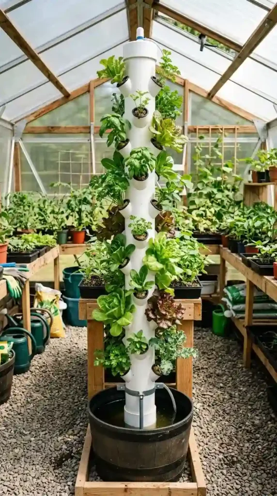 diy-pvc-pipe-plant-tower