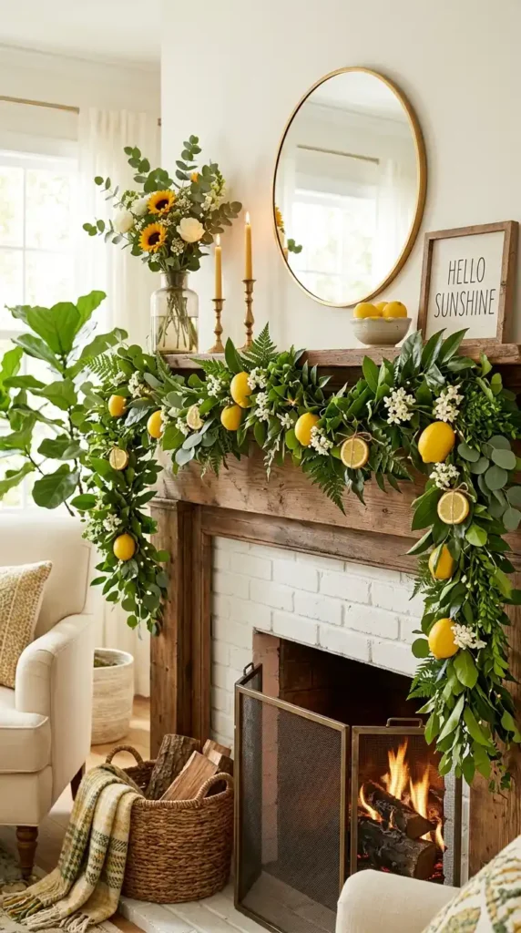 greenery-and-lemon-garland