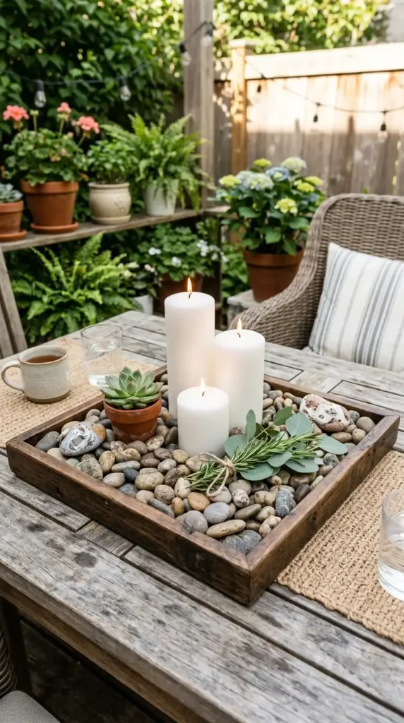 pebble-tray-centerpiece