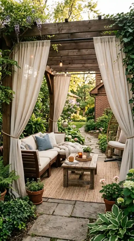 cozy-patio-with-outdoor-curtains