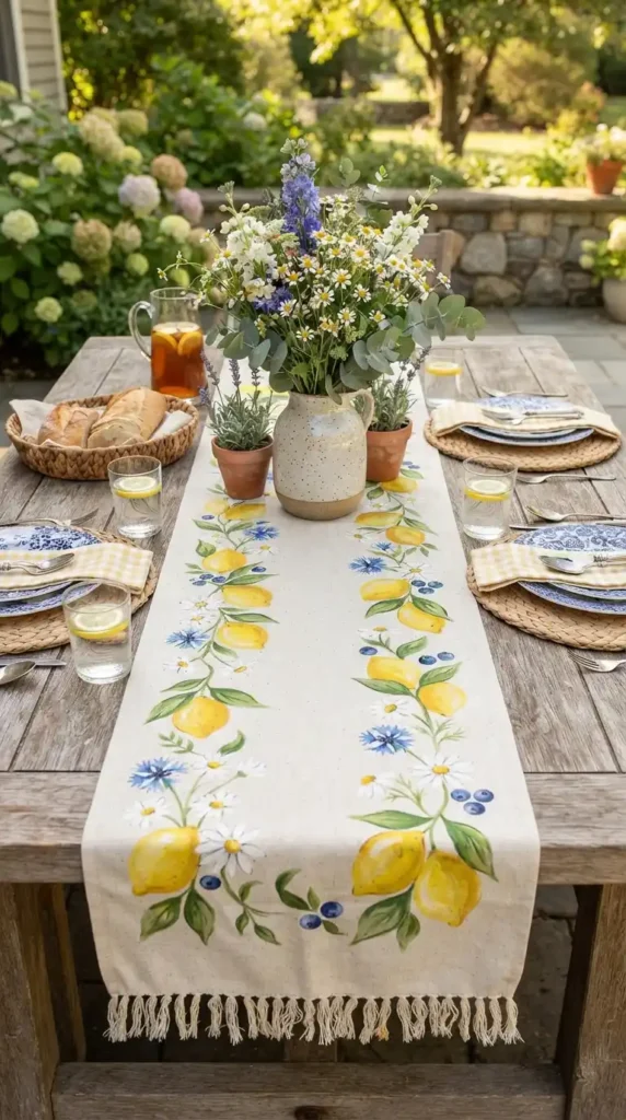 diy-fabric-table-runner
