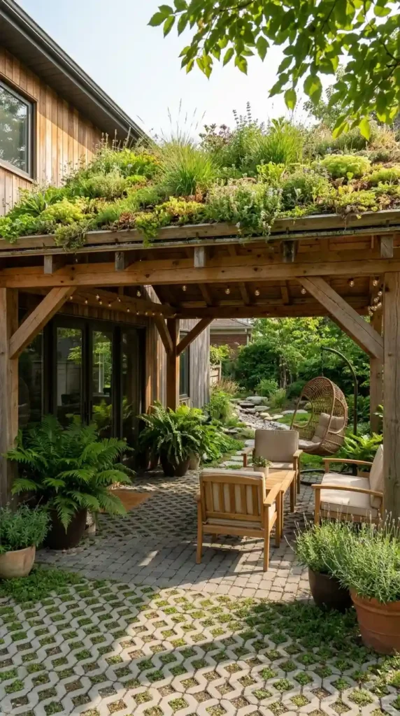 eco-friendly-patio-with-green-roof