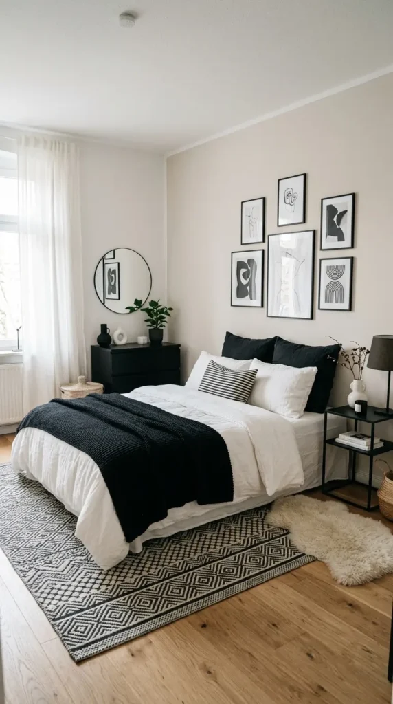 monochrome-accents-for-stylish-contrast