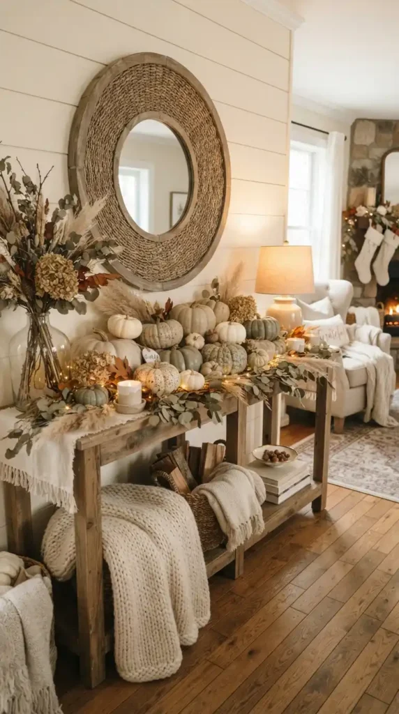 neutral-pumpkin-display