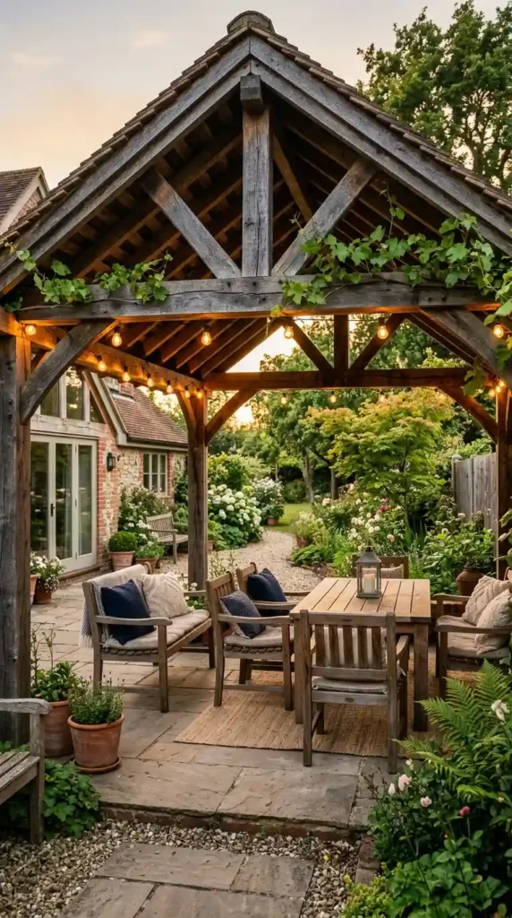 rustic-wooden-patio-cover