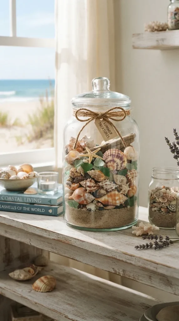 seashell-jar-display