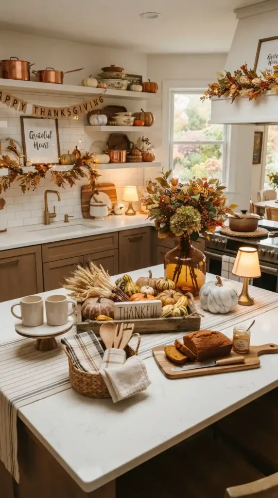 thanksgiving-kitchen-counter-decor